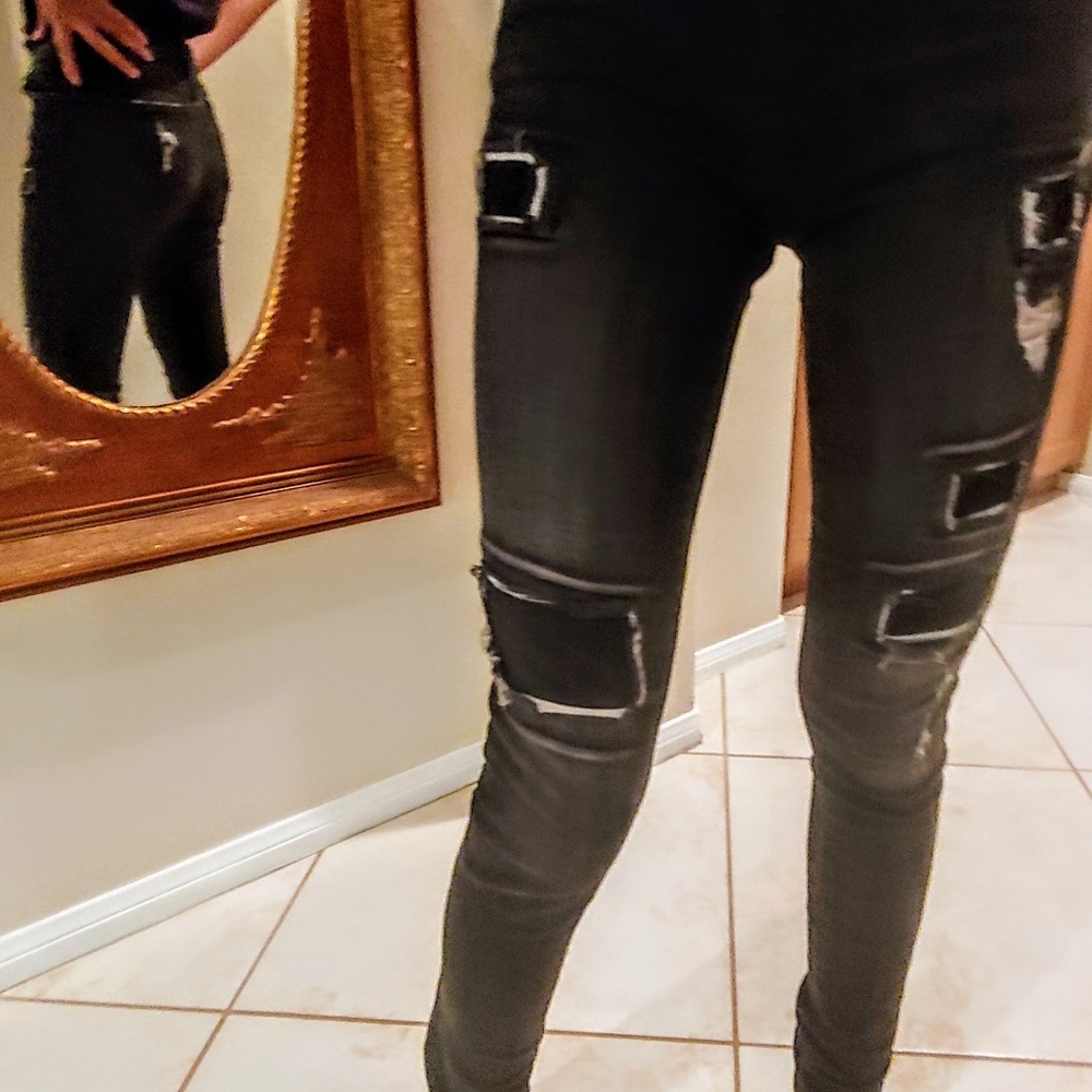 Like New, worn once comfortable but too small for.